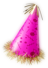 3D Surrealism Party Hat